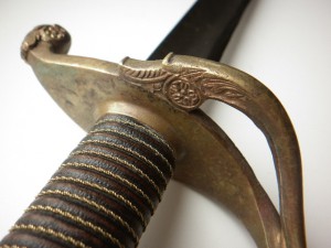 Сабля пехотная офицерская образца М1826 (Тула)
