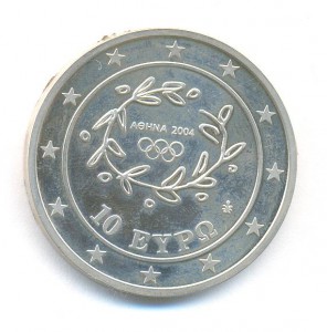 10 евро 2004г