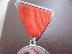 Трудовое отличие № 2547-треуголка.