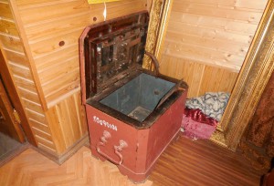 Сейф работающий.