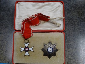 Орден Возрождения Польши 2 кл., шейный Крест и Звезда.