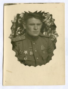 Кавалер ордена А.Невского, гв. майор Н.В.Слободенюк.