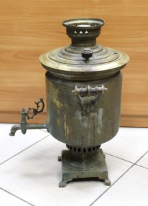 Самовар Шемариных с медалями
