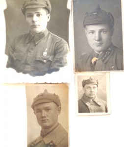 Фото в буденновках.