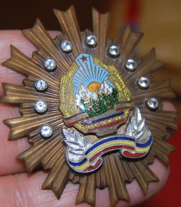 РУМЫНИЯ Орден За особые заслуги в защите соц и гос строя 3 с