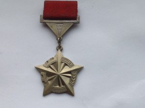 Почётный знак ВЛКСМ для иностранцев.