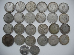 Восточные монеты редкие.26шт.Копии