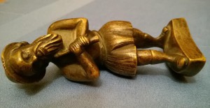 Фигурка человечка (бронза)