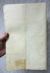 Здоровенный паспорт на иностранца 1863 года. Сохран!!!