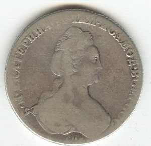 Рубль 1780 года