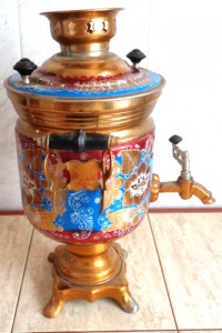 Самовары расписные.