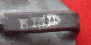 Пряжка С клеймом