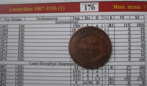 2 коп. 1867 год R1