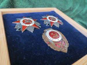 Разведчик. ООВ2, ООВ1, знак, документы.