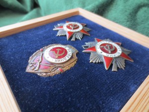 Разведчик. ООВ2, ООВ1, знак, документы.