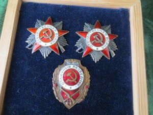 Разведчик. ООВ2, ООВ1, знак, документы.