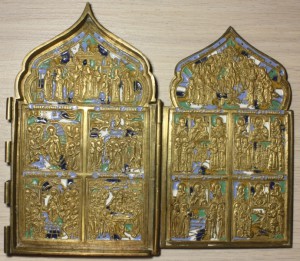 Пол складня (две створки)