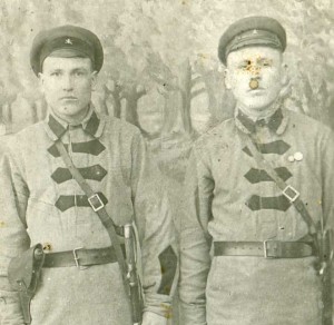 Красные бойцы. "Разговоры",нашивки.1920-е гг.