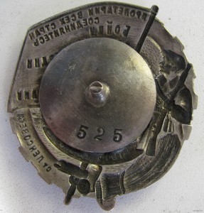 знак Бойцу красной гвардии и красному партизану c доками