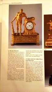 Каминные часы "Геркулес" 1810