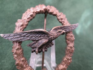 Знак ПЛАНЕРИСТА Люфтваффе. "C.E. Juncker".