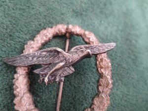 Знак ПЛАНЕРИСТА Люфтваффе. "C.E. Juncker".