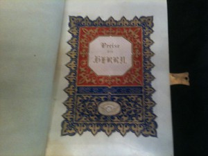 продажа Молитвослов 1844  на немецком языке
