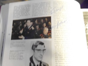 Автографы арт. ансамбля песни и пляски Советской Армии 1987г