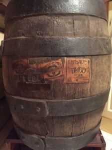 Бочонок пива 1840 года. Запечатан.