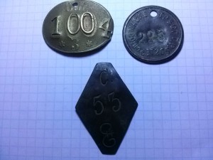 Номерные жетоны