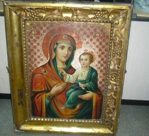 Икона Богородицы Тихвинская