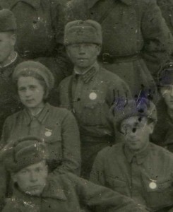 Комсомольцы 419-го БАО. Май 1943 года.г.Обоянь.