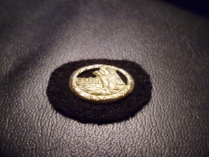 Фрачный знак, накладка "DLRG". Германия.