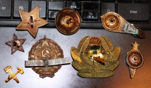 Большой лот кокард, звезд и знаков!