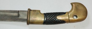 Шашка казачья офицерская обр. 1881 г. с украшенным клинком
