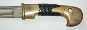 Шашка казачья офицерская обр. 1881 г. с украшенным клинком