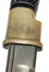 Шашка казачья офицерская обр. 1881 г. с украшенным клинком