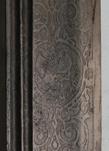 Шашка казачья офицерская обр. 1881 г. с украшенным клинком