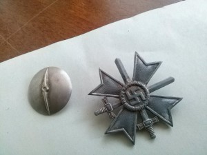 КВК I класса с мечами на винту