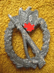 Пехотные штурмовые знаки, археология.
