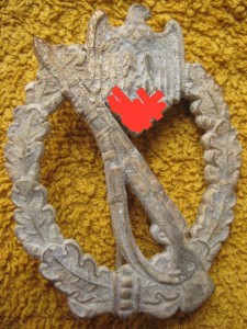 Пехотные штурмовые знаки, археология.