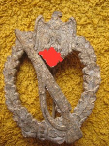 Пехотные штурмовые знаки, археология.