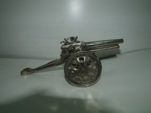 Настольная зажигалка пушка, старая Япония