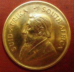 Южная Африка KRUGERRAND унция золота