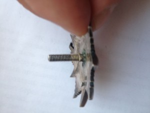 ОВ 2 ст. № 33804 клеймо вверху, номер на 19 часов. RRR