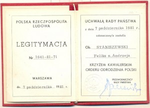 Орден Возрождения Польши золото КМД 570 штук.