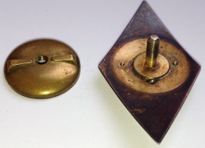 Ромб НКИ - с цепями,  Ранний - тип.