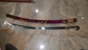 Шашка серебро