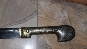 Шашка серебро