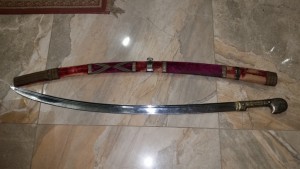 Шашка серебро